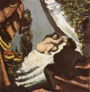 Paul Cezanne Une moderne Olympia Sweden oil painting artist